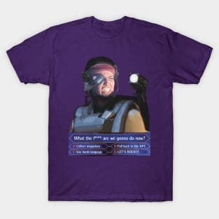 Aliens (1986) Vasquez: Who Wants to Be a Millionaire (game show parody) T-Shirt